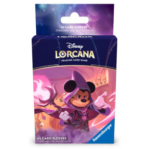 Lorcana – Reign of Jafar – Sorcerer Mickey – Card Sleeves (65 Sleeves)