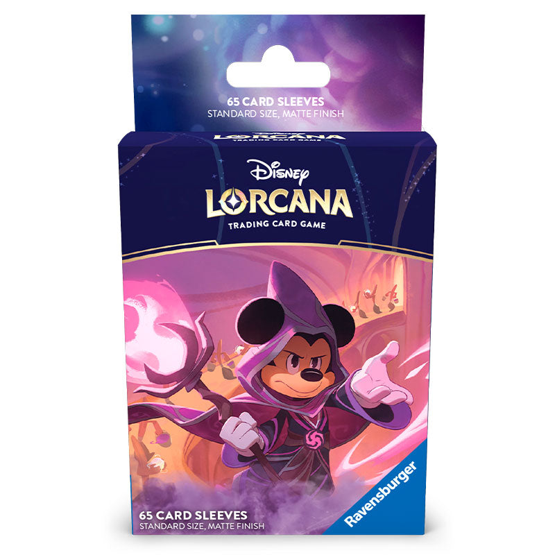 Lorcana - Reign of Jafar - Sorcerer Mickey - Card Sleeves (65 Sleeves)