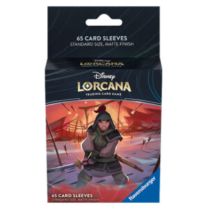 Lorcana – Rise of the Floodborn – Mulan – Card Sleeves (65 Sleeves)