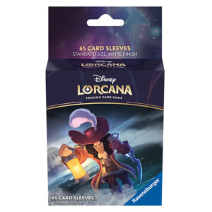 Lorcana – The First Chapter – Captain Hook – Card Sleeves (65 Sleeves)