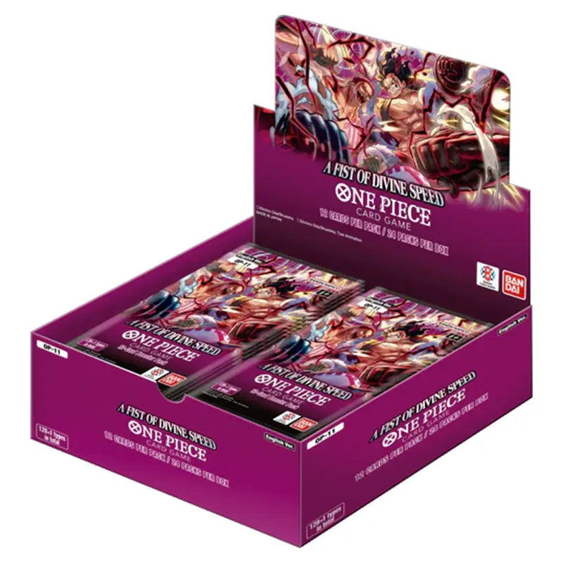 One Piece Card Game - OP-11 - A Fist of Divine Speed - Booster Box (24