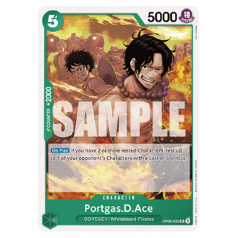 One Piece - Emperors In The New World - Portgas.D.Ace (Uncommon) - OP0