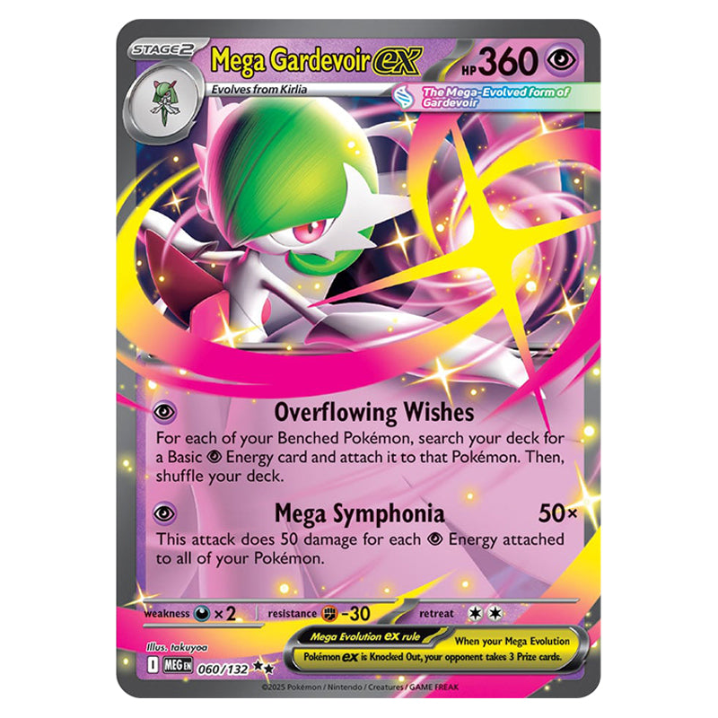 Pokemon - Mega Evolution - Base Set - Mega Gardevoirex - 060/132