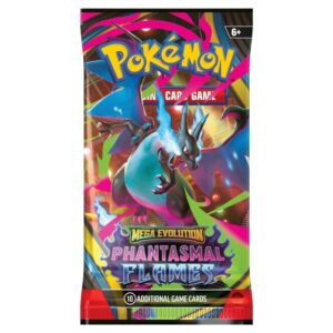 Pokemon – Mega Evolution – Phantasmal Flames – Booster Pack