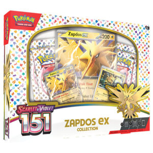 Pokemon – Scarlet & Violet – 151 – Zapdos ex Collection