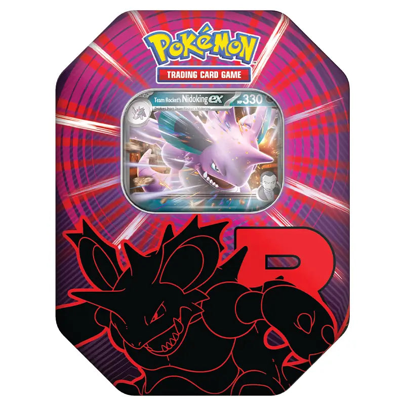 Pokemon - Scarlet & Violet - Team Rocket Tin - Team Rocket's Nidoking