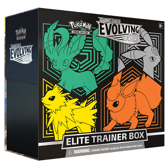 Pokemon - Sword & Shield - Evolving Skies - Elite Trainer Box - Leafeo