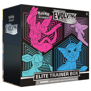 Pokemon – Sword & Shield – Evolving Skies – Elite Trainer Box – Sylveo