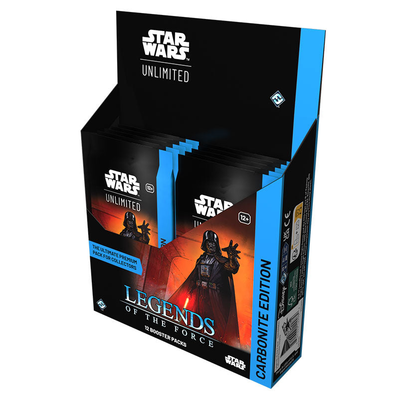 Star Wars Unlimited - Legends of the Force - Carbonite Booster Box (12