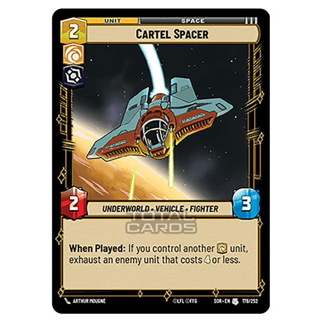 Star Wars Unlimited - Spark of Rebellion - Cartel Spacer (Uncommon) -